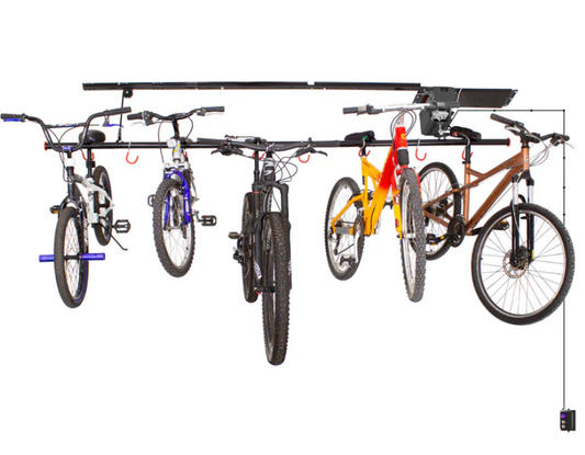 Proslat Garage Gator Power Storage Lift 8 Bicycle 220 lb Kit #68221