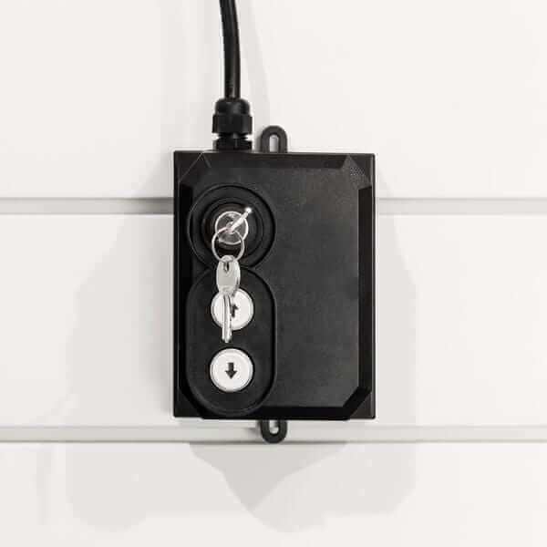 Garage Gator Motorized Platform Lift GG8220PL Storage Elevator - control unit wall switch