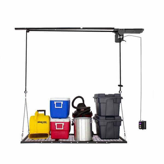 Garage bike discount lift motorized